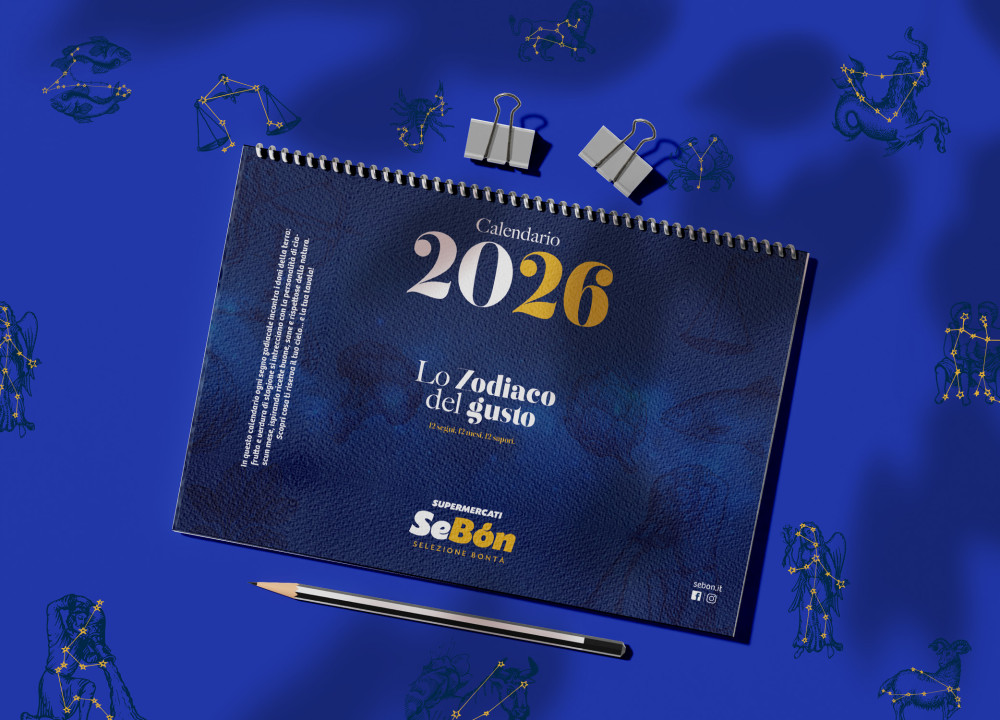 Calendario 2026 - Lo Zodiaco del gusto