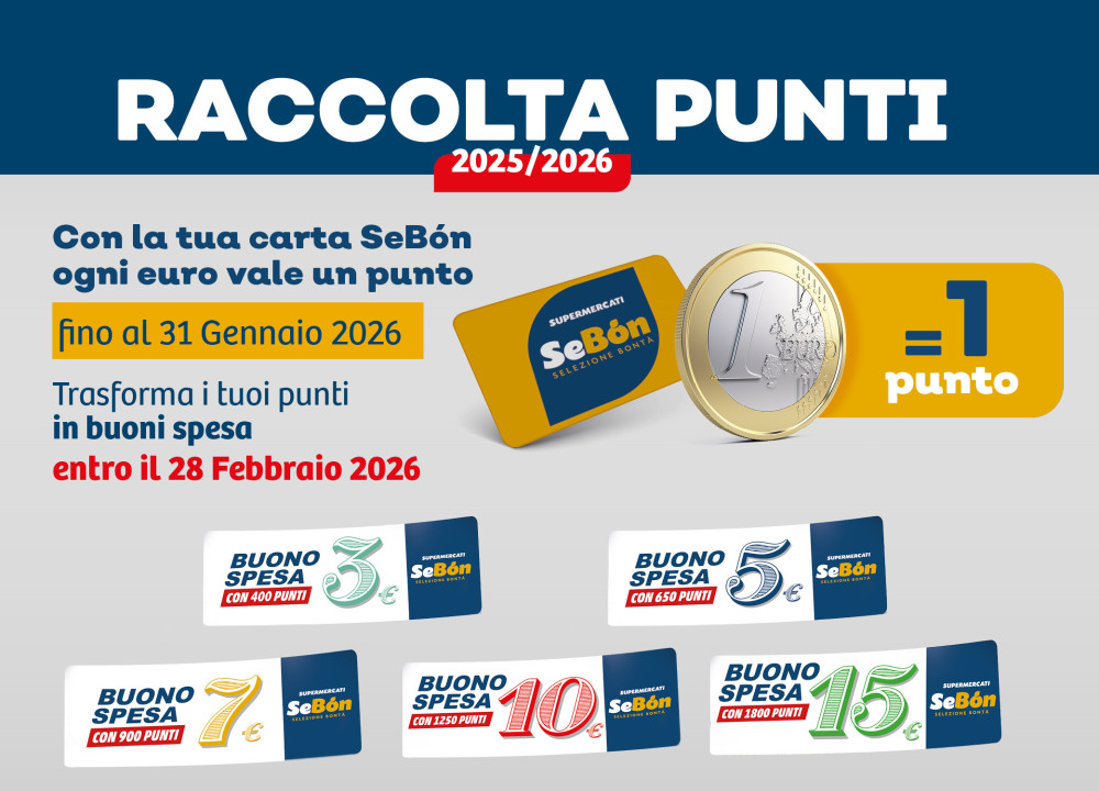 La raccolta punti sta per finire